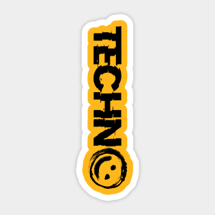 Techno! Sticker